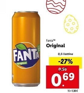 Lidl Fanta original offerta