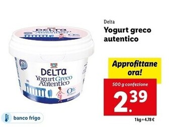 Delta yogurt greco autentico