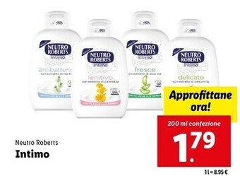 Lidl Neutro roberts intimo offerta