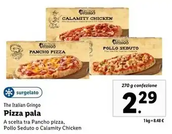 Lidl The italian gringo pizza pala offerta