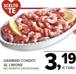 Todis Gamberi conditi al limone offerta