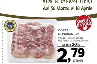 Todis Coppa di prma igp offerta