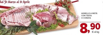 Todis Agnello a metà con testa o corata offerta