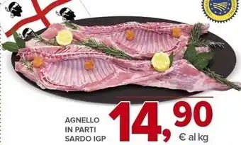 Todis Agnello in parti sardo igp offerta