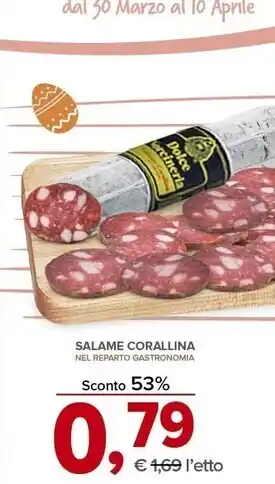 Todis Salame corallina offerta