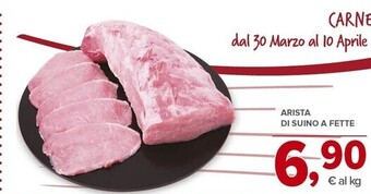 Todis Arista di suino a fette offerta