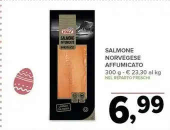 Todis Vici salmone norvegese affumicato 3 offerta