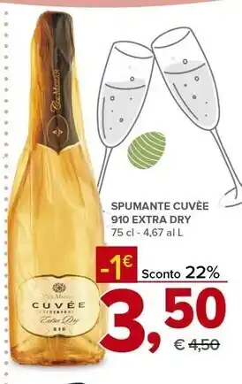 Todis Spumante cuvée 910 extra dry offerta