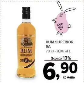 Todis Rum superior 5a offerta