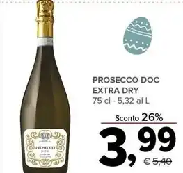 Todis Prosecco doc extra dry offerta