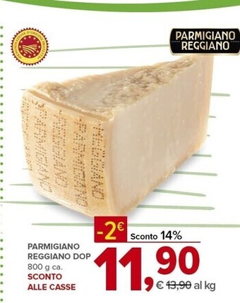 Todis Parmigiano reggiano dop offerta