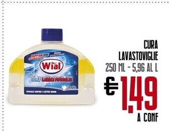Todis Wial cura lavastoviglie offerta