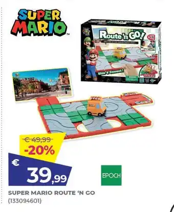 Toys Center Epoch - super mario route'n go offerta