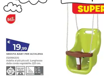 Toys Center Sun & sport - seduta baby per altalena offerta
