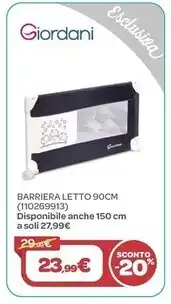 Giordano barriera letto 90cm