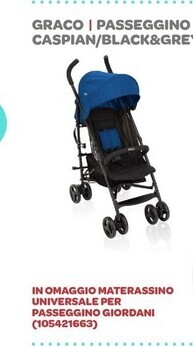 Bimbo Store Graco - passeggino travelite caspian offerta