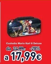 Unieuro Nintendo custodia mario kart 8 deluxe offerta