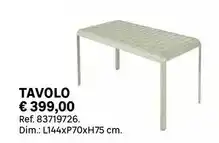 Leroy Merlin Tavolo idaho offerta