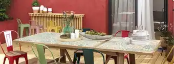 Set tavolo e 6 sedie soho heritage