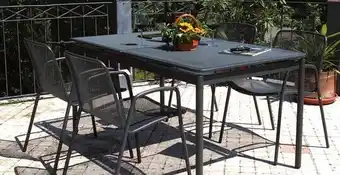 Leroy Merlin Oasi by emu - set tavolo syd e 4 sedie volta offerta