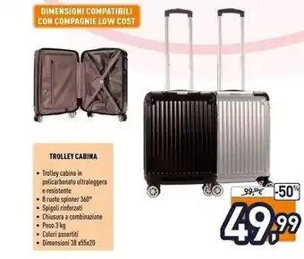 Unieuro Joia home trolley cabina offerta