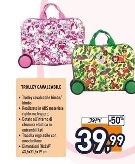 Unieuro Joia home trolley cavalcabile offerta