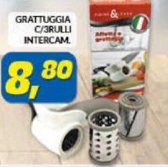 Risparmio Casa Cucina & Casa Grattuggia C/3Rulli Intercam. offerta