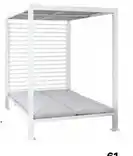 Leroy Merlin Lettino doppio con gazebo litos offerta