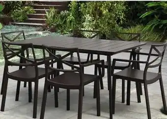 Leroy Merlin Set tavolo e 6 sedie metalea offerta