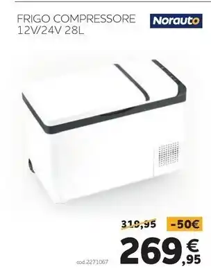 Norauto Norauto - frigo compressore 12v/24v 28l offerta