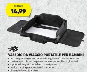 ALDI Auto xs vassoio da viaggio portatile per bambini offerta