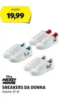ALDI Disney sneakers da donna offerta