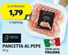 ALDI Pancetta al pepe offerta