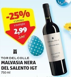 Tor del colle - malvasia nera del salento igt