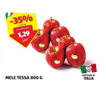 ALDI Mele tessa 800 g offerta