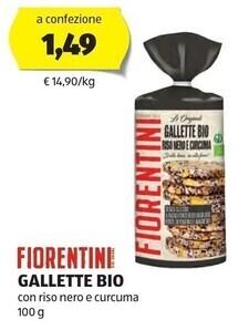 ALDI Fiorentini gallette bio offerta