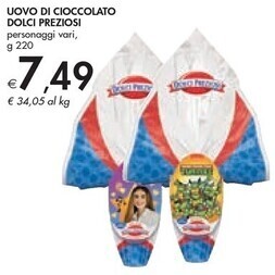 Bennet Dolci preziosi uovo di cioccolato offerta