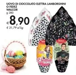 Walcor uovo di cioccolato elettra lamborghini o fedez