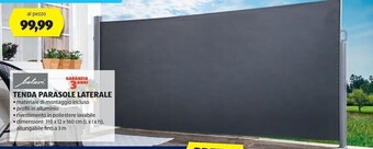 ALDI Belavi tenda parasole laterale offerta