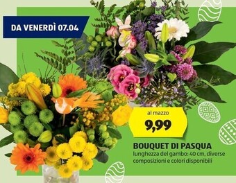 ALDI Bouquet di pasqua offerta