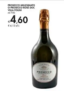 Bennet Villa folini prosecco millesimato o prosecco rosè doc offerta