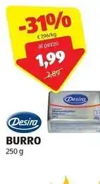 ALDI Desira burro offerta