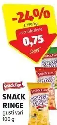 Snack day snack ringe
