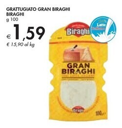 Bennet Biraghi grattugiato gran biraghi offerta