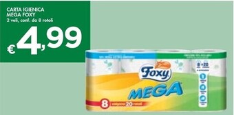Bennet Foxy carta igienica mega offerta
