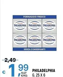 A&O Philadelphia formaggio fresco offerta