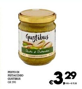 Il Centesimo Gustibus pesto di pistacchio offerta