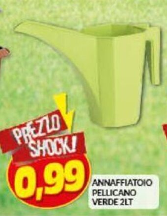 Risparmio Casa Annaffiatoio Pellicano verde 2lt offerta