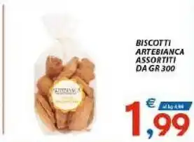 Vivo Supermercati Artebianca biscotti offerta