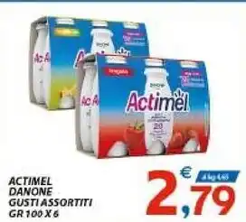 Vivo Supermercati Danone actimel offerta